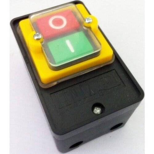 3Pcs/Lot KAO-5H ON/OFF Waterproof Push Button Switch Pushbutton Control Switch 10A 220/380V