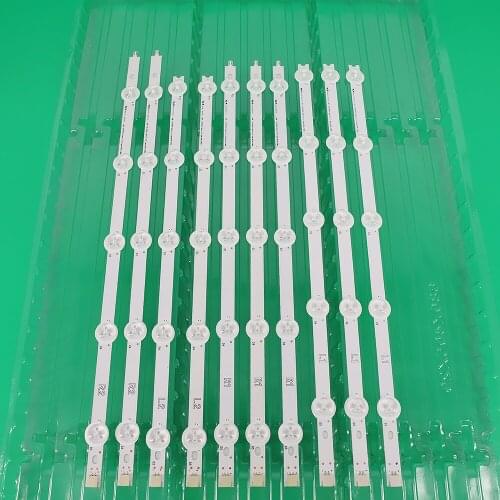 10 Pieces/lot FOR LG42LP360C-CA 42inch 6916L-1216A 6916L-1214A 6916L-1215A 6916L-1217A 1PCS=5LED R1+L1=824MM R2+L2=824MM