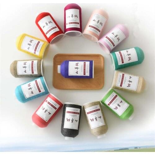 500 g Wholesale 100g/Ball Imitation Cashmere Thread Hand Knitting Soft Warm Baby Crochet Yarn For Cold Winter Fall