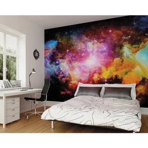 Free Shipping Hot Customize Wall Stickers Colorful Cloud Wall Mural Decals Creative Design for Home Deco Photo Wallpaper