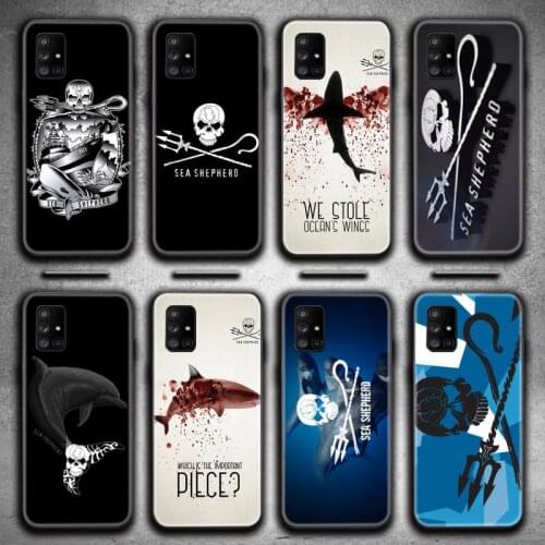 Sea Shepherd Protect the ocean Phone Case For Samsung Galaxy A21S A01 A11 A31 A81 A10 A20E A30 A40 A50 A70 A80 A71 A51