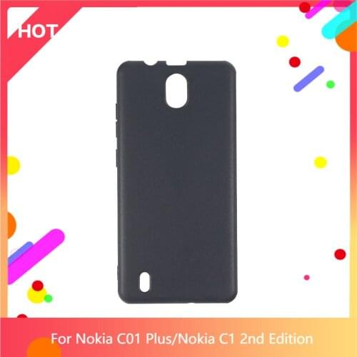 C01 Plus Case Matte Soft Silicone TPU Back Cover For Nokia C01 Plus Nokia C1 2nd Edition Phone Case Slim shockproof