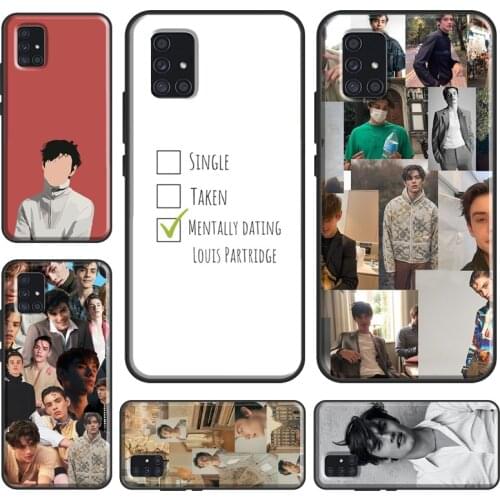 Louis Partridge Collage Case For Samsung A51 A71 A41 A31 A20e A21S A02S A20S A40 A50 A70 A12 A32 A42 A72 A52 Cover