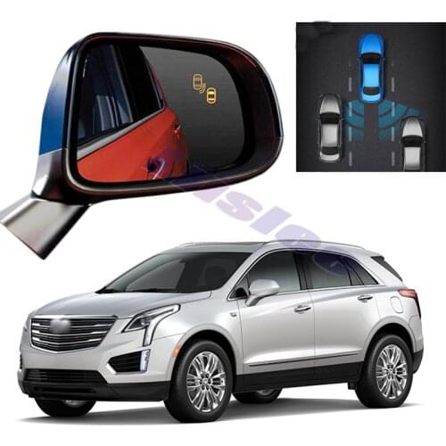 Car BSM BSD BSA Radar Warning Safety Driving Alert Mirror Detection Sensor For Cadillac XT5 2016 2017 2018 2019 2020
