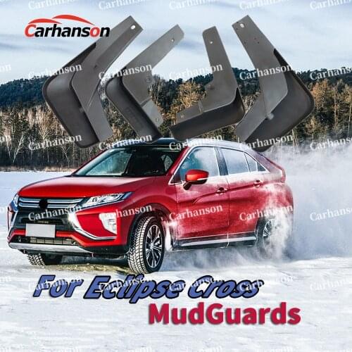For Mitsubishi Eclipse Cross Front Rear Car Mudguards 2018 2019 2020 Mud flap Scuff Splash Fender Mud Flaps Guard Accessories
