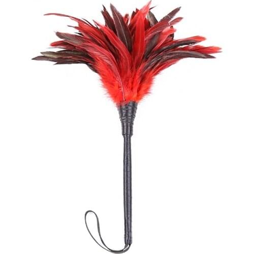 Fetish Sex Bondage Toys Flirt Feather For Women Erotic Soft Sex Flogger Adult Games For Couples