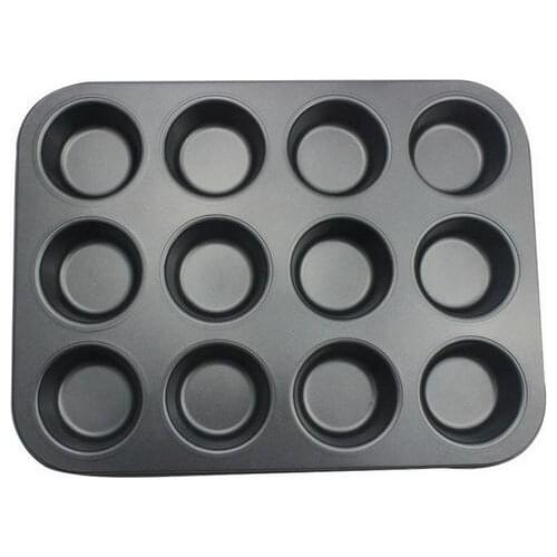 Muffin Shape Muffin Plate Muffin Shape Baking Pastry Cupcakes Muffin 12 hole