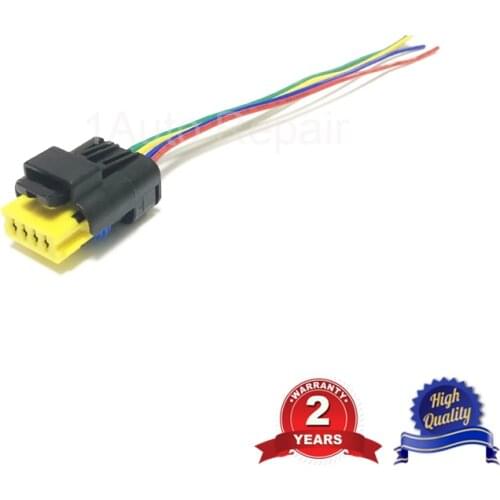 Fuel Pump Plug Wiring Harness Repair Kit 4 Pin Connector for Renault Citroen C4 Coupe Dacia Peugeot 241105468R 8200683188 820014