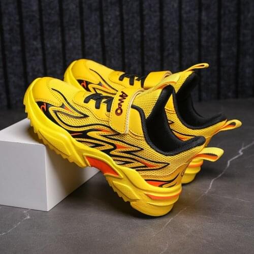 Hot Childrens Casual Shoes Boys Girls Sneakers Breathable Student Sport Tenis Running Shoes Kids Zapatillas 12 13 14 Year Old