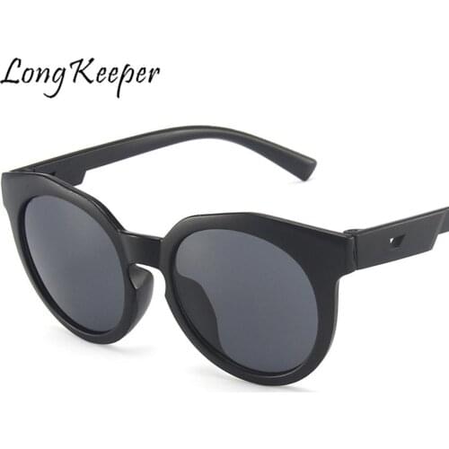 LongKeeper Round Sunglasses Kids Glasses Anti-UV Sun Glasses For Boys Girls Eyewear Mirror Fashion Children Eyeglasses Oculos UV