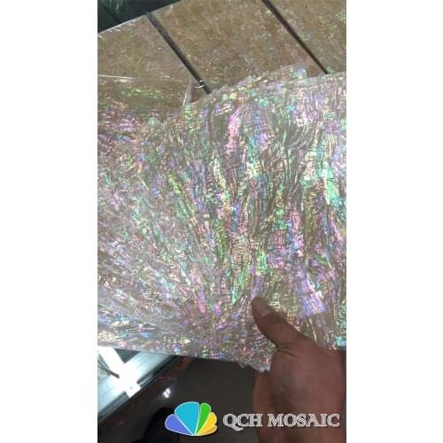 AAA grade Korea paua abalone shell laminate sheet for musical instrument and wood inlay 20pcs/lot
