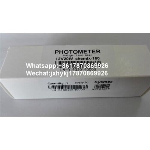 NJK10058 Sysmex Chem180 CA400 Randox240 Lamp