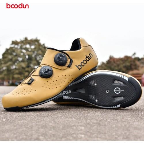 Road Cycling ShoesCompatible with Indoor Peloton Road Bike Peleton SPD Fast Rotating Buckle Shoes for Delta Cleats Clip to Lock