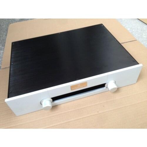 BZ4309 All aluminum Pre-amplifier Chassis Amplifier Case For 128 Steps Remote Preamp Board