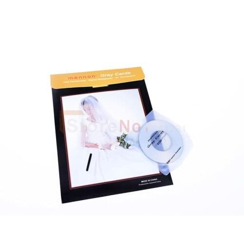 Pro Digital Photo Grey Cards 18% White Balance Exposure Photography Gray Card