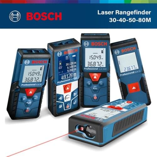 Bosch GLM Series Infrared Laser Rangefinder Handheld Laser Measuring Instrument 30/40/50/80M Bosch Professional Measuring Tool