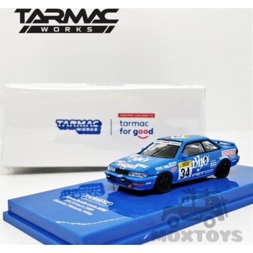 Tarmac Works 1:64 Toyota Corolla Levin AE92 SPA 24 Hours 1989 Diecast Model Car