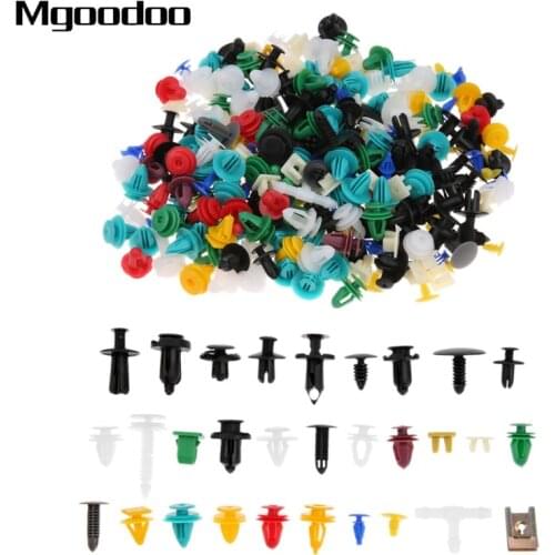 Universal Mixed Auto Fastener Car Bumper Clips Retainer Car Fastener Rivet Door Panel Fender Liner 12/20/30Kinds 100/200/500PCS