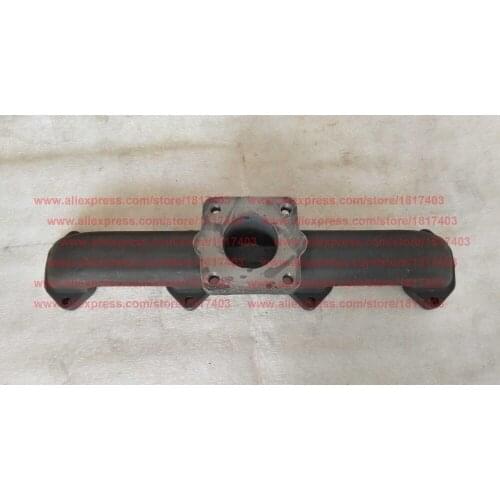 4FT-13001 Exhaust manifold, Fujian Lijia SL4100ABT / SL4100BT / SL4105ABT / SL4105BT engine