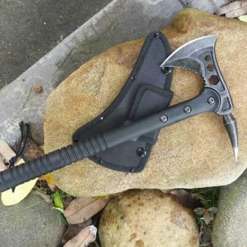 High quality Tactical Axe Tomahawk Army Outdoor Hunting Camping Survival Machete Axes multi-functional axe Pepper head