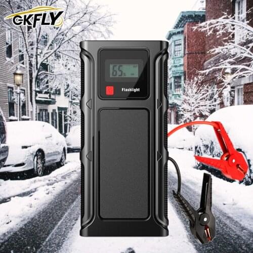 GKFLY High Power Car Power Jump Starter Emergency Car Battery Booster Buster Charger Power Bank Power Station for Petrol Diesel
