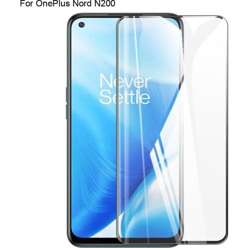 2PCS For OnePlus Nord N200 Glass Tempered Full Cover Tempered Glass Film Screen Protector Film For OnePlus Nord CE 5G Protection