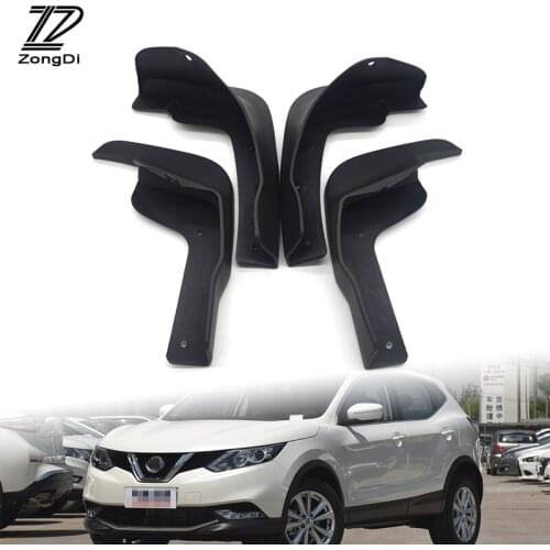 ZD Car Front Rear Mudguards For Nissan Qashqai J11 2014 2015 2016 2017 Accessories Mudflaps Car-styling Fenders 1Set Mud Flaps