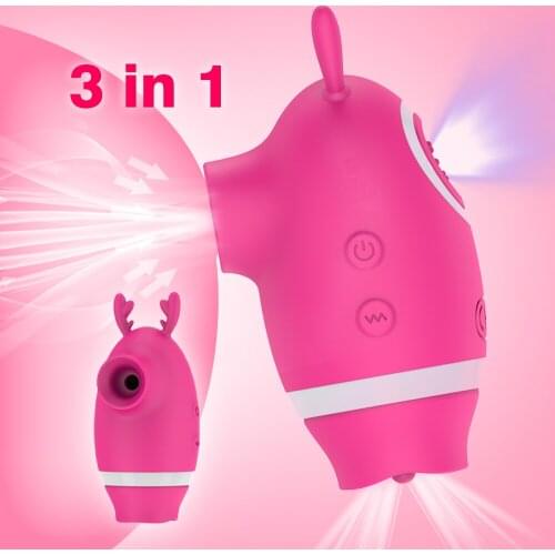 New Sucking & Licking Tongue Vibrators Oral Sex Toys Women Vibrating Nipple G-spot Sucker Clitoris Stimulator Female Masturbator