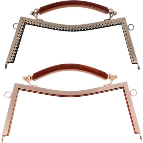 1PC Metal Frame Clasp Lock For Sewing Coin Purse Bag Accessories DIY 20.5cm