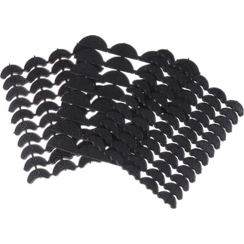 14/20/30Pairs DIY Shoe Repair Pads Black Rubber Heel Savers Toe Plates Taps