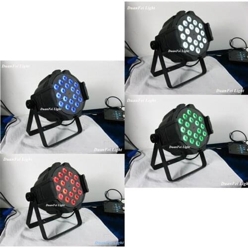 16Lot 18x10w Rgbw 4in1 Led Par Light Dmx Par64 Indoor Wash Lyre Uplight