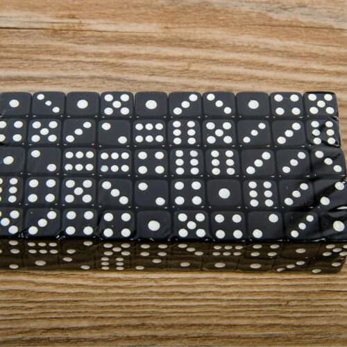 20 Pcs/set Small Size Point Dice Puzzle Game Send Children 6 Sided Dice DIY Game Accessory