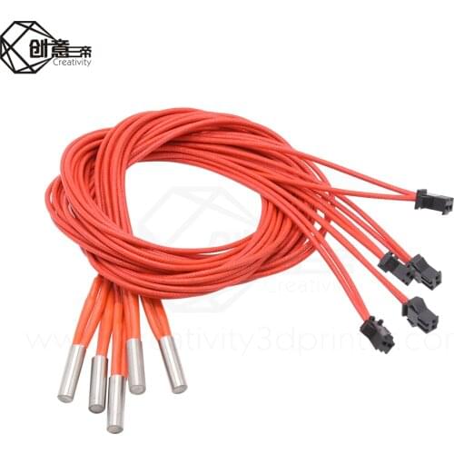 3D printer Makerb / Reprap / Mendel heating tube Reprap 1m 24V 40W simple replacement HotEnd J head 6 * 20mm for Ender5