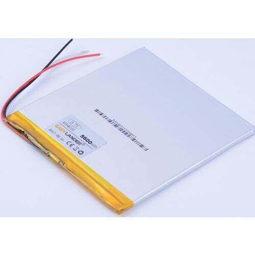 4594105 4493105 3.7V 5600mAh Rechargeable Li-ion Battery For CHUWI V88 ONDA V971 V130 Pipo M9 P88 A80H A80HD A80S A80se 3wire