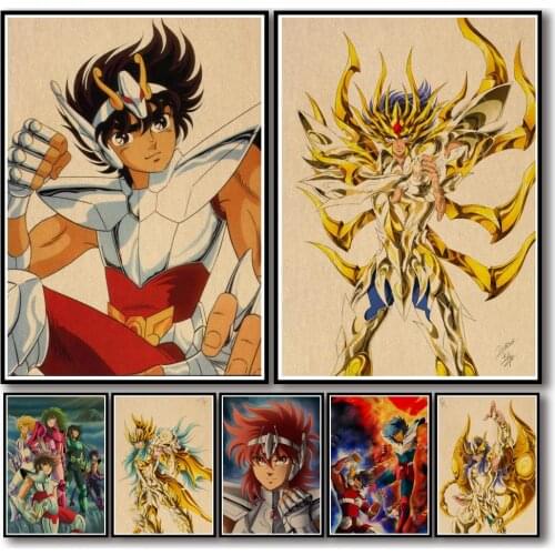 5D DIY Diamond Painting Anime Saint Seiya Cross Stitch Kits Full Square Embroidery Diamond Mosaic Picture of Rhinestones Gift