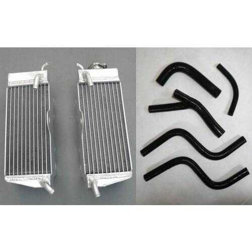 Aluminum Radiator & silicone Hose for Honda CR250 CR250R 1985 1986 1987 CR 250 R 85 86 87 NEW