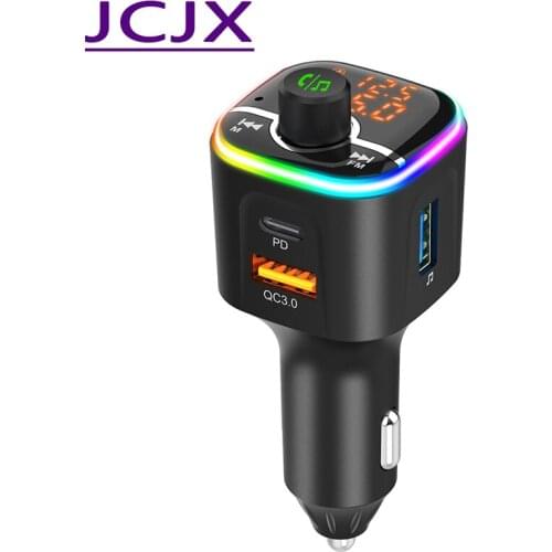 BC68 Car QC3.0 PD USB Charger Bluetooth Handsfree FM Transmitter Wireless Modulator MP3 Player Accessories