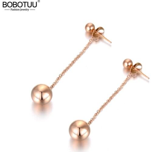 BOBOTUU Women's Gold Earrings
