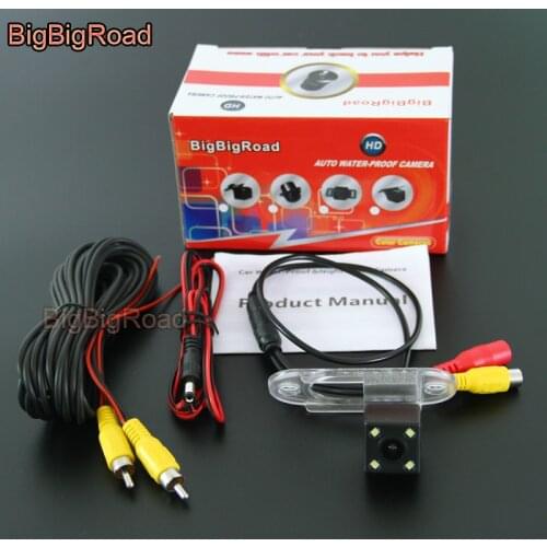 BigBigRoad Car Rear View Backup CCD Camera Night Vision For Hawtai Bolgheri For Hyundai Santa Fe Classic SM 2000-2005 2006