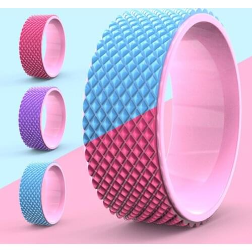Yoga Wheel Yoga Circle Back Bend Assistant Wheel Yoga Assistant Roller Yoga Massage Roller Fitness Accessories Workout Body