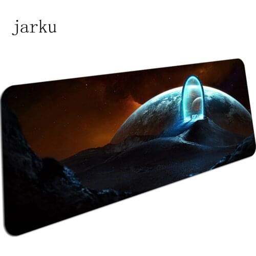 Landscape pad mouse Galaxy computer gamer mouse pad 700x400 padmouse Gas Giant mousepad ergonomic gadget office desk mats