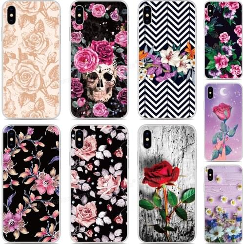 Beautiful Flower Soft TPU Phone Case For OnePlus 8 Pro 5G OnePlus8 Fundas For OnePlus One 6 7 7T Pro Capa Silicone Back Cover