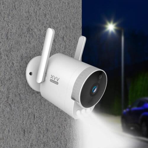 1080P Outdoor Panoramic Surveillance Camera LED Light High-Definition Night Vision Human Detection Wireless Camera for Mijia APP