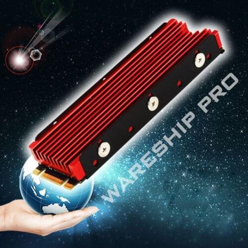 LGQing New Dustproof NVME NGFF M.2 Heatsink Cooling Metal Sheet Thermal Pad For M.2 NGFF 2280 PCI-E NVME SSD