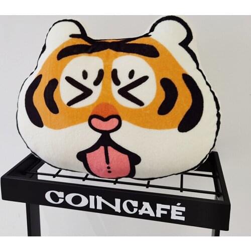 52cm Tiger Pillow Cartoon Cushion Sofa Bed Pillows Back Cushions Anime Soft Pillow Nursery Home Decoration Childrens Gifts