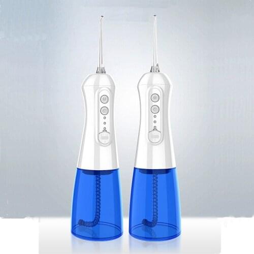 Portable Water Flosser Dental Oral Irrigator 300ml Electric Water Pick Teeth Cleaner Waterproof Dental Water Jet