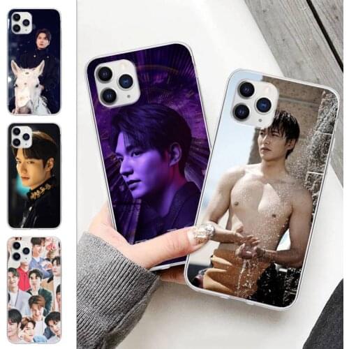 Wholesale Lee Min Ho Phone Transparent Case For Iphone 5 6 7 8 X 11 12 PRO MAX SE Protect TPU Cover