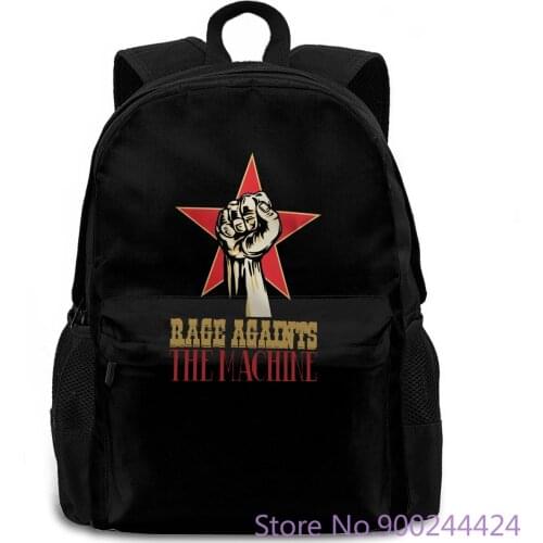 New AGE AGAINST THE MACHINE RATM Band Black Homme The New women men backpack laptop travel school adult student