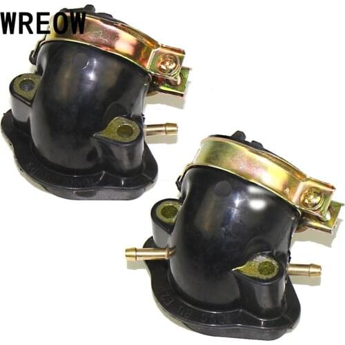 Carb Air Intake Manifold Pipe Inlet Carburetor adapter 150cc Carburetor Carb Intake Manifold Pipe Fit for GY6 125 Moped Scooter