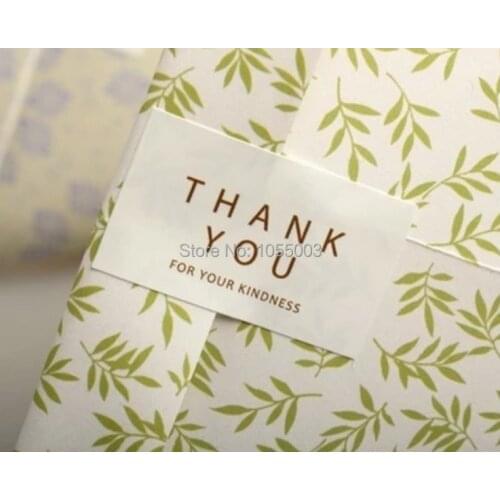 1 lot = 120pcs DIY Scrapbooking Thank You Paper Labels StickersSeals Sticker 1 lot = 15 sheet = 120pcs